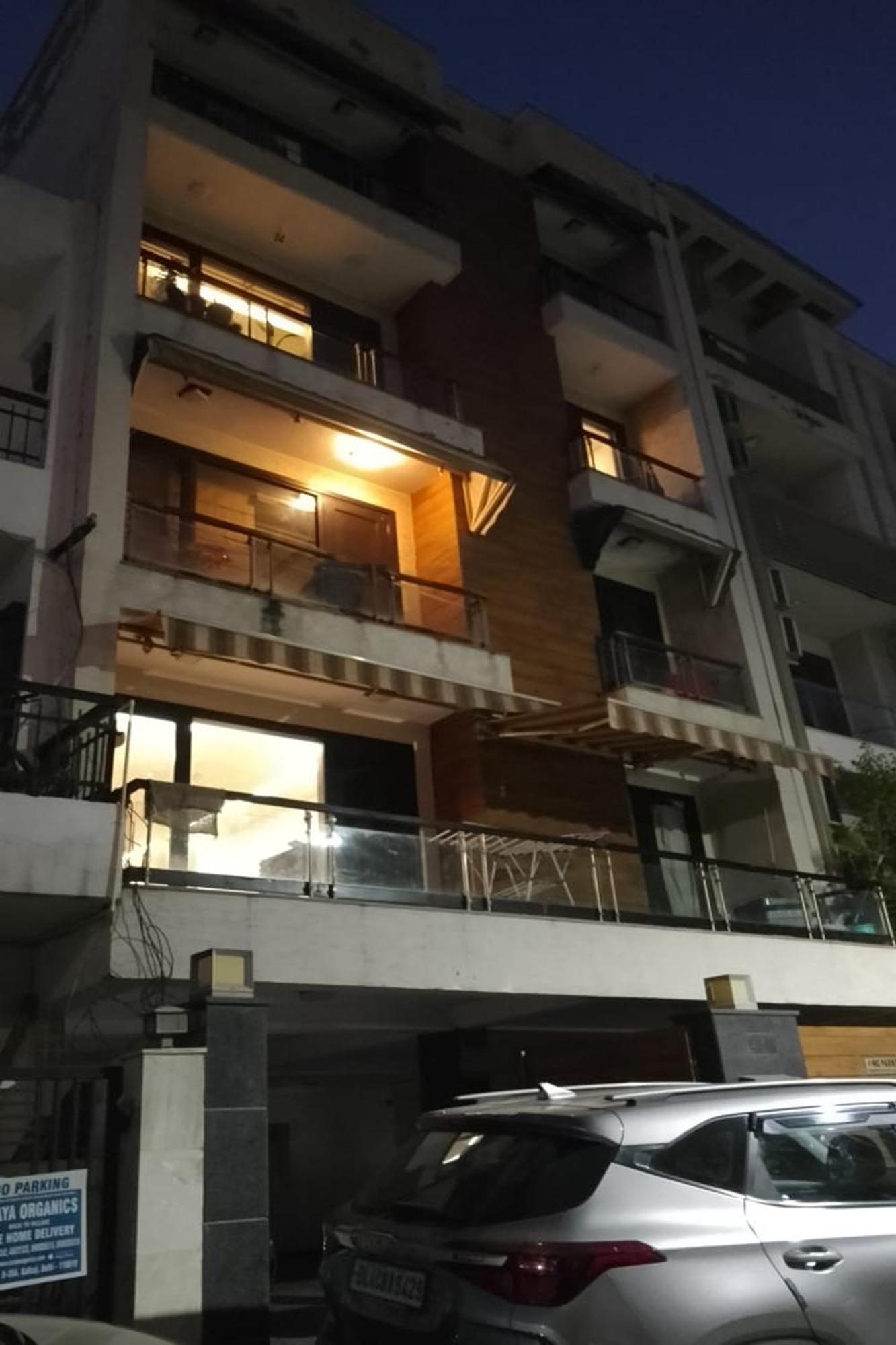 Greenleaf Apartment And Suites, Greater Kailash 1 Nuova Delhi Esterno foto