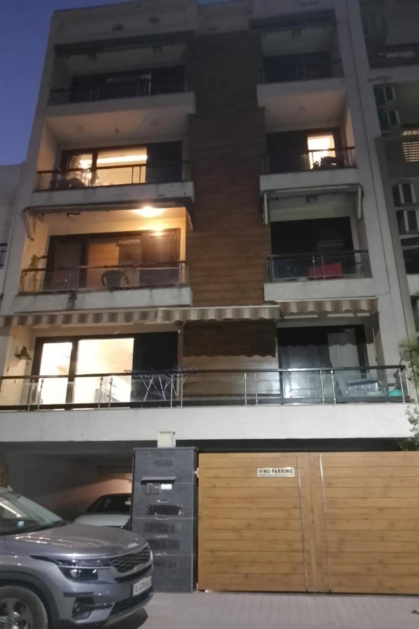 Greenleaf Apartment And Suites, Greater Kailash 1 Nuova Delhi Esterno foto
