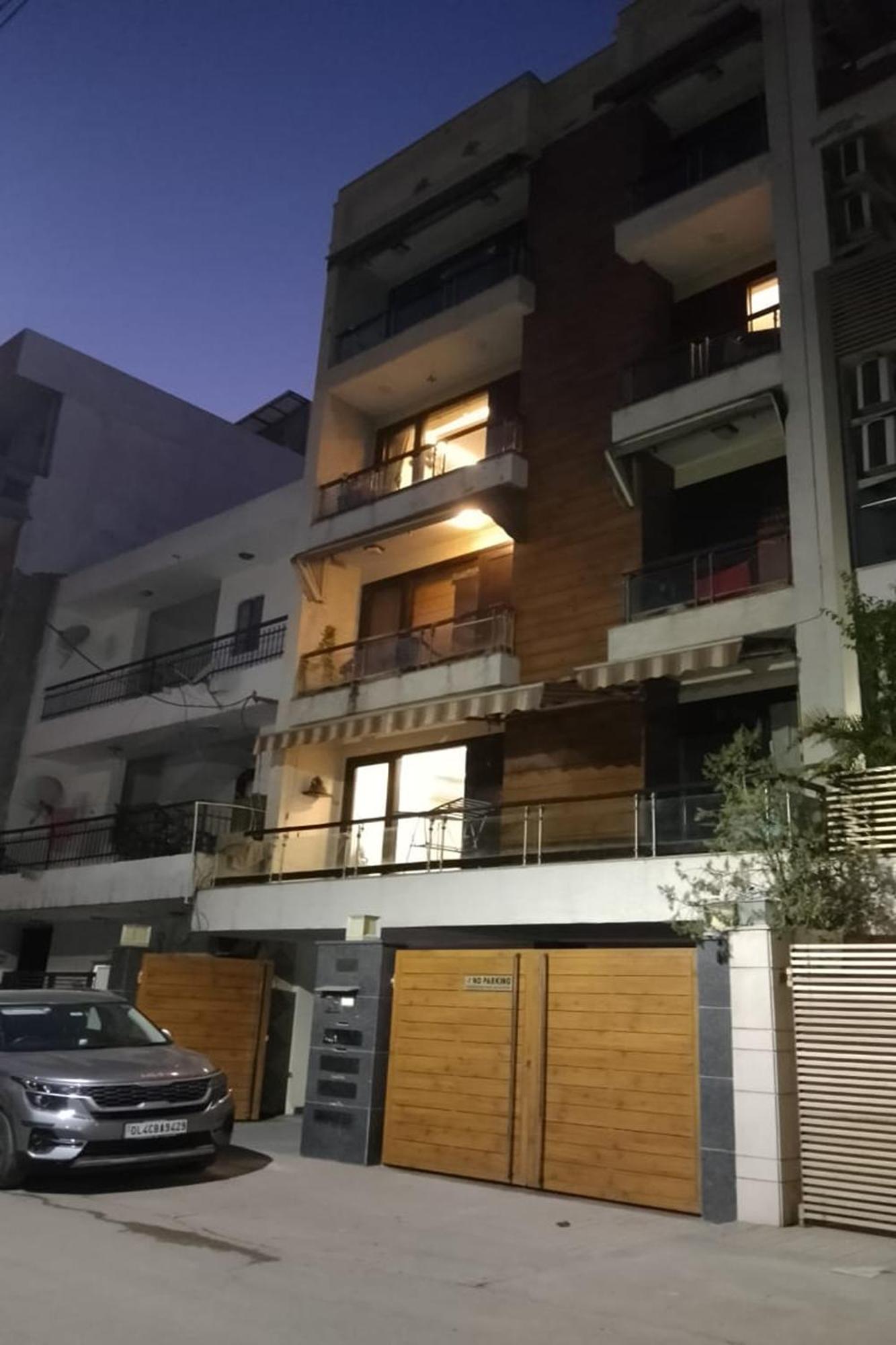 Greenleaf Apartment And Suites, Greater Kailash 1 Nuova Delhi Esterno foto